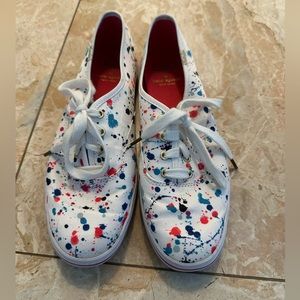 Kate spade x Keds splatter shoe